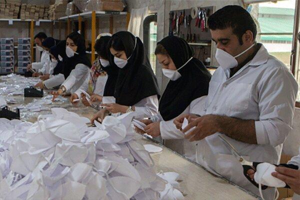 تغییر خط تولید سه واحد صنعتی در قزوین به ماسک تغییر خط تولید سه واحد صنعتی در قزوین به ماسک
