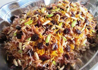 طرز تهیه آلبالو پلو